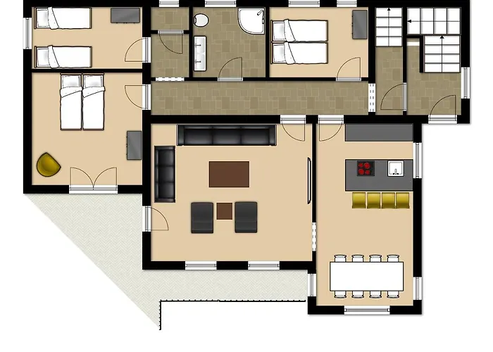 アパート Haus Almkreek