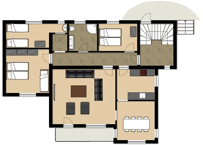 Haus Almkreek * カプルーン